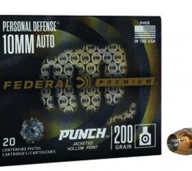 Federal Punch Line Adds .22LR and 10mm Personal Defense Ammunition