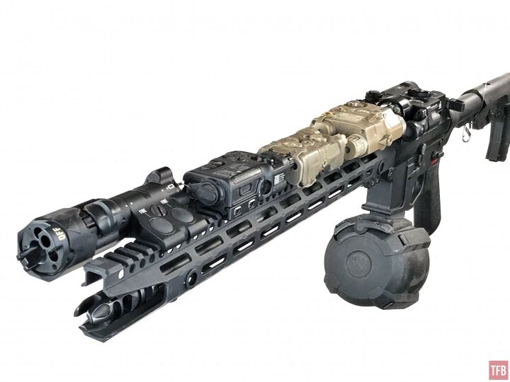 Full power laser conga line