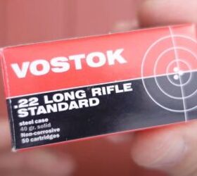 The Rimfire Report: Vostok Steel-Cased .22 Long Rifle Ammunition