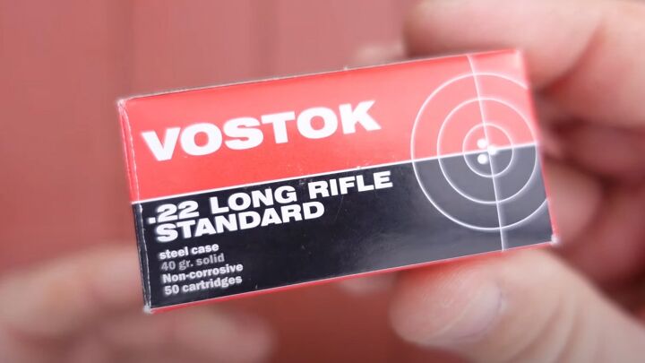 Vostok Rifle The Rimfire Report: Vostok Steel-Cased .22 Long Rifle Ammunition ...