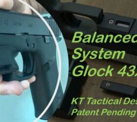 KT Tactical Design Balanced Rail System for Glock 43X/48 Pistols