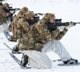 POTD: Royal Marines in Cold Weather Survival Course