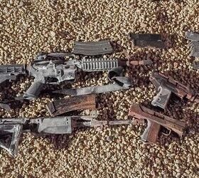 Phoenix Homeowners find Hidden Stash of Guns Buried