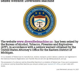 diversified machine website seized by the atf form 1 cans doomed