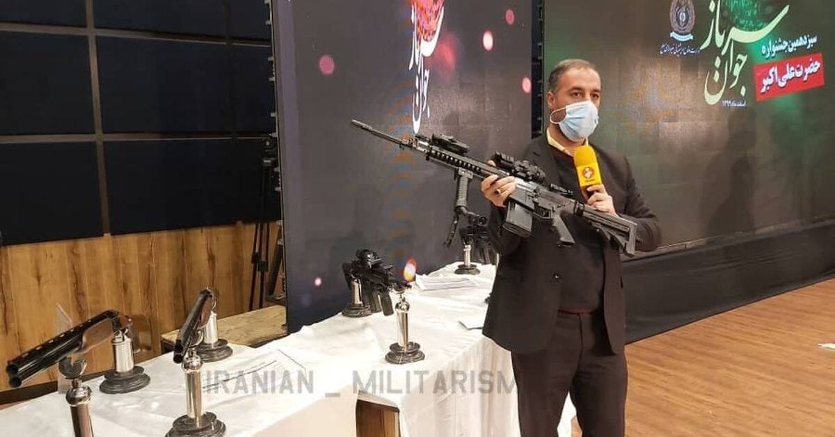 Iran Minister of Defense Unveils New 7.62x51 Masaf Assault Rifle ...
