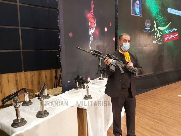Iran Minister of Defense Unveils New 7.62x51 Masaf Assault Rifle ...