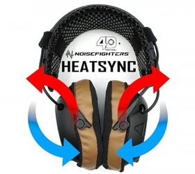 Heatsync Hearing Protection Covers from Noisefighters