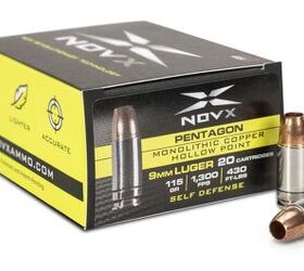 NovX Ammo's New Pentagon Personal Defense Rounds