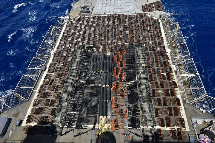 U.S. Navy Seizes Illegal Weapons in Arabian Sea