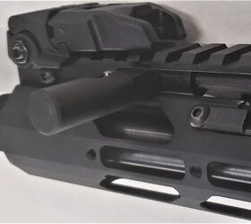 Charging handle in the forward position