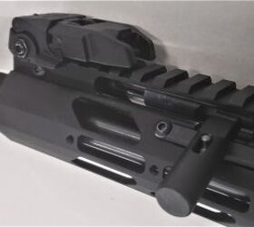 Charging handle in the rearward position