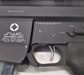 Mag release levers on the trigger guard