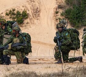 POTD: eFP Battle Group-Latvia In Joint Force Exercise