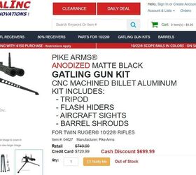 The Rimfire Report: The Pike Arms Gatling Gun Kit for 10/22 Rifles