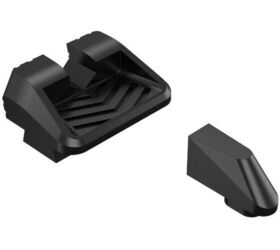 These new serrated Glock sight sets will be made from 7075 aluminum, which bodes well for durability as compared to standard factory polymer sights.