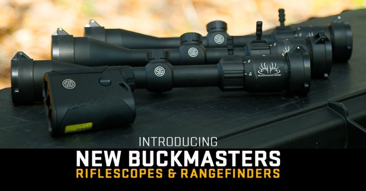 SIG SAUER Releases New Buckmasters Model Optics