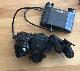 COTM mounted on the PVS-21 and wired to the battery box.