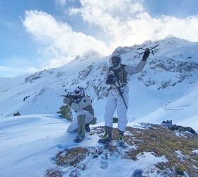 POTD: Steyr AUGs and Drones at the Top of the Tux Alps