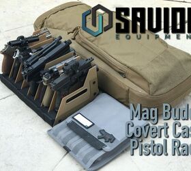 TFB Review: Savior Equipment Storage Solutions – Mag Buddy, Pistol Rack and Covert Case