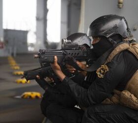 POTD: Nigerian Navy Sailors with IWI Tavors