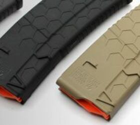Hexmags have been available with standard polymer construction for several years, but now there's a new carbon fiber option as well.