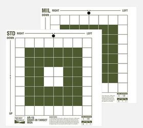 new premium precision sight in targets from sport ridge