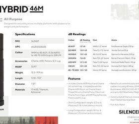 silencer saturday 198 the silencerco hybrid 46m a can for all seasons