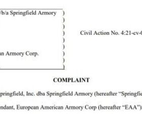 Lawsuit Alert: Springfield Armory v. EAA