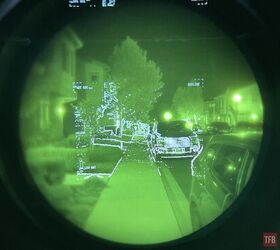 The same person about 50 yards away now in outline mode.