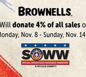 SOWW to be Benefited by a Portion of Brownell's Sales for Veteran's Day