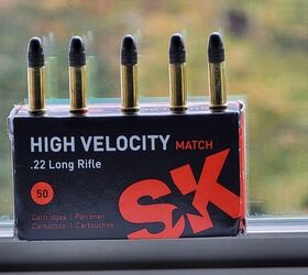 the rimfire report testing sk high velocity 22lr match ammo