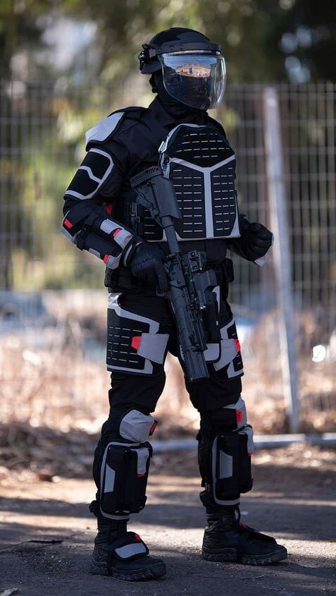 IWI GAL VPS – New Lightweight Riot Control Suit | thefirearmblog.com