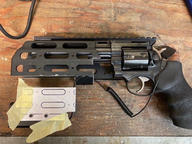 Custom Space Revolver Wheelgun Wednesday: Futuristic Space Cowboy Revolver | thefirearmblog.com