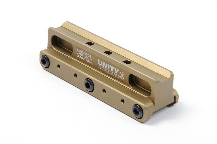 NEW Unity Tactical FAST COG Mounts For ACOG and VCOG Scopes ...