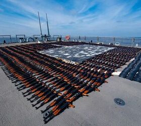 US Navy Intercepts 1,400 Rifles in Arabian Sea