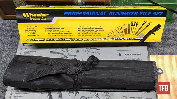 Gun File Set TFB Armorer's Bench: Closer Look - Professional Gunsmithing File Set ...