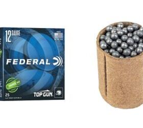 Federal's Top Gun Lead and Steel Shotshells With Paper Wad