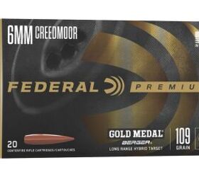 NEW From Federal: Gold Medal Berger 6mm Creedmoor