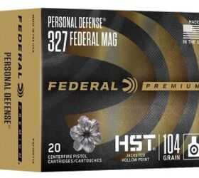 Federal Premium Introduces HST .327 Federal Magnum JHP