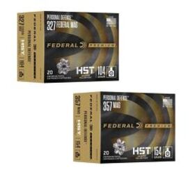 Federal Adds New 357 Magnum and 327 Federal Magnum HST Loads