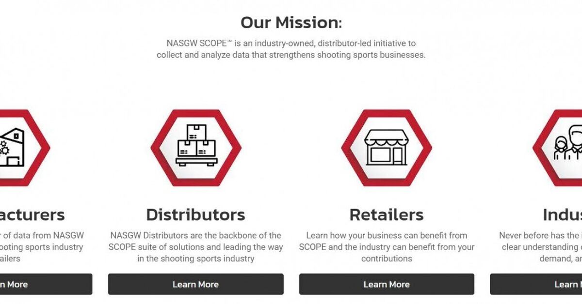 SCOPE PLX Standardized Database Launched by NASGW | thefirearmblog.com