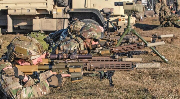 Army Marksman Rifle POTD: Vortex on United States Army M110A1 Squad Designated Marksman ...