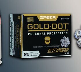 New 30 Super Carry Gold Dot Added to Speer Ammunition Product Line