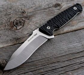 New Razor Tek Fixed Blade Stainless Steel Knives from Cold Steel