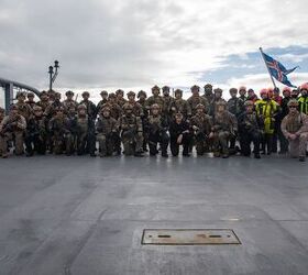 U.S. Marines, Royal Marines, and Icelandic Coast Guardsmen complete a joint visit, board, search, and seizure training mission in the Atlantic Ocean in support of exercise Northern Viking 2022, April 12, 2022. Northern Viking 22 strengthens interoperability and force readiness between the U.S., Iceland and Allied nations, enabling multi-domain command and control of joint and coalition forces in the defense of Iceland and Sea Lines of Communication in the Greenland, Iceland, United Kingdom (GIUK) gap. (U.S. Marine Corps photo by Cpl. Henry Rodriguez)
