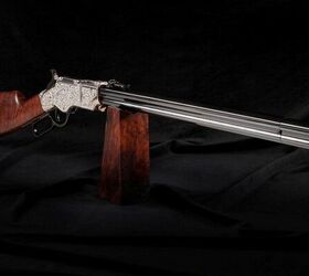 Hand Engraved, Silver Plated New Original Henry Rifle Heads to Auction