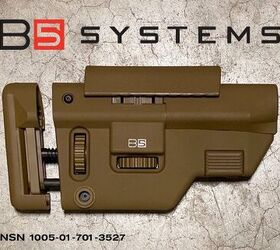 Army Selects B5 Systems Collapsible Precision Stock for M110 Rifle