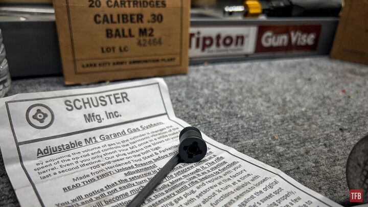 TFB Armorer's Bench: M1 Garand Gas System and Ammunition Solutions ...