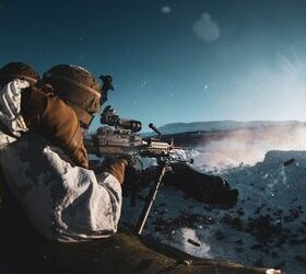 POTD: M249 Light Machine Gun in Exercise Cold Response