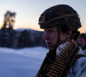 potd m249 light machine gun in exercise cold response